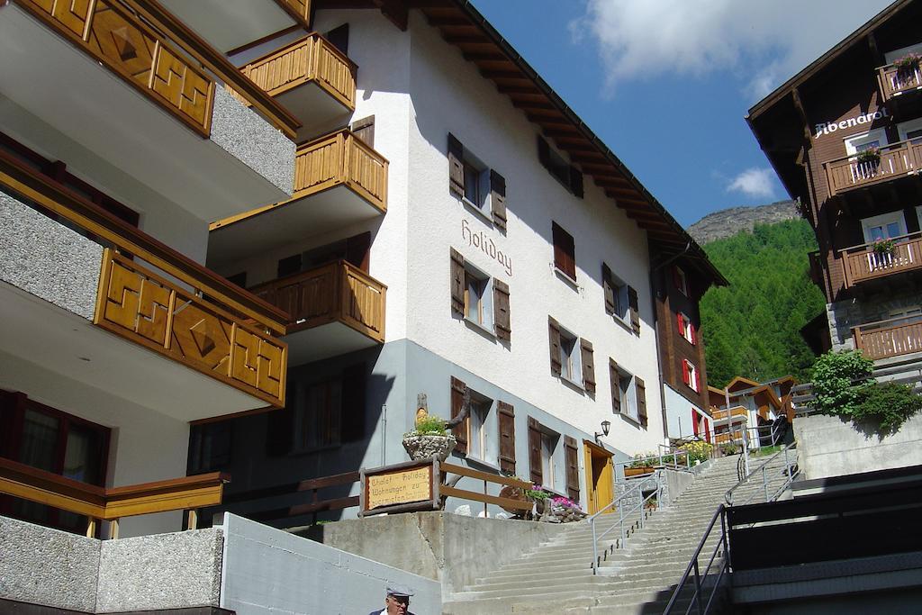 Apartmenthaus Holiday Saas Fee Exterior foto
