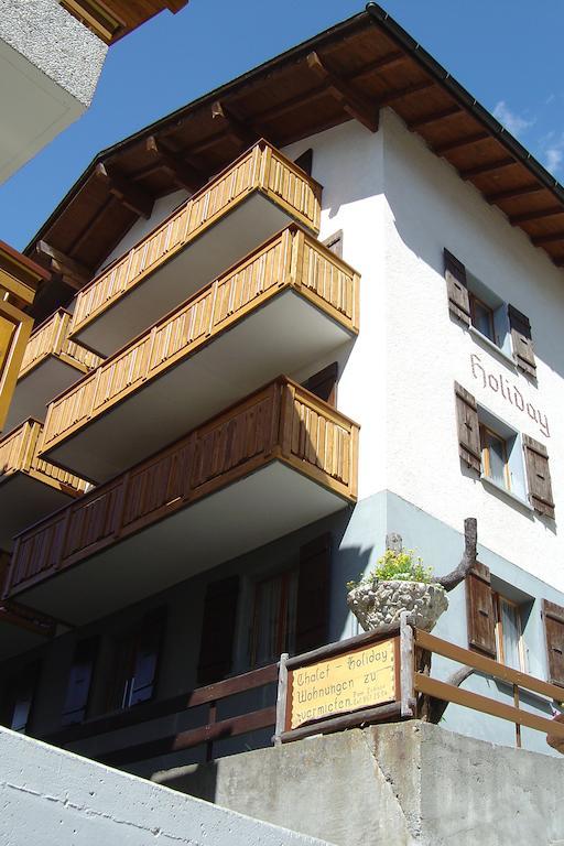 Apartmenthaus Holiday Saas Fee Exterior foto